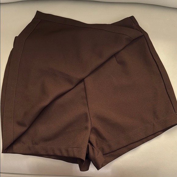 Indigo Rising Elegant Brown Women's Skort - Picture 1 of 8